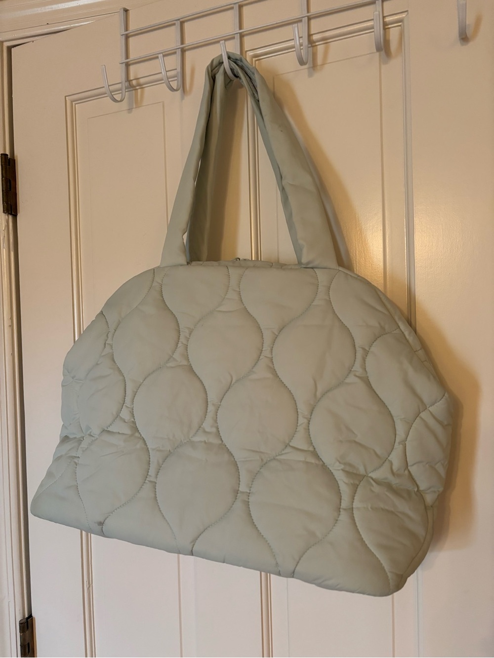 Vera Bradley Featherweight Tote Bag in Cool Mint - Picture 11 of 11